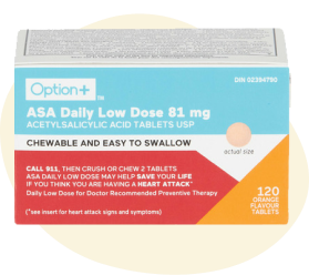 Asa daily low dose 81 mg png