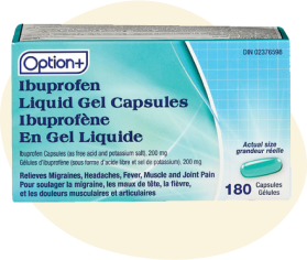 Ibuprofen liquid gels png